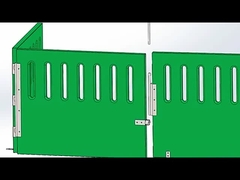 La barrière en plastique Panels For Pig du nid d'abeilles pp de Chambre de porc met en cage